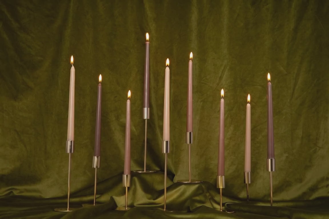 IMAH Taper Candles and Holders 